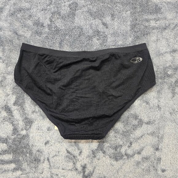 Icebreaker Siren Hipkini Panties womens XS Merino wool black sweat wicking Hike - Picture 11 of 15